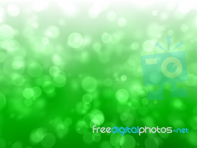 Green Bokeh Background Stock Photo