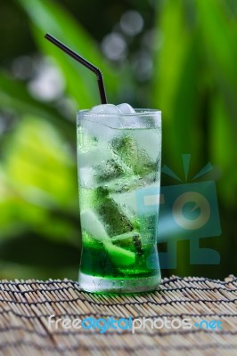 Green Juice Stock Photo