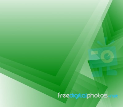 Green Layer Color Background Stock Image