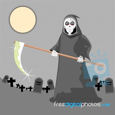 Grim Reaper Stock Image