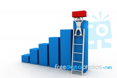 Growth Chart Stock Image