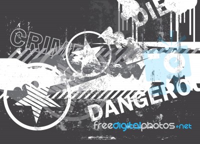 Grungy Abstract Background Stock Image