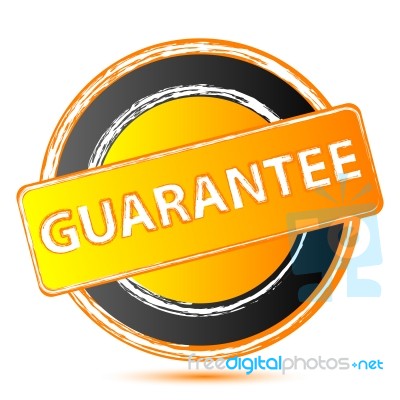Guarantee Seal Stock Image