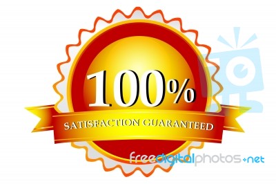 Guaranteed Logo Stock Image