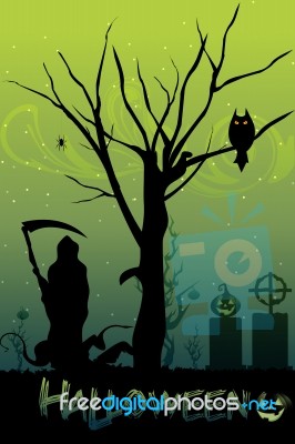 Halloween Ghost Stock Image
