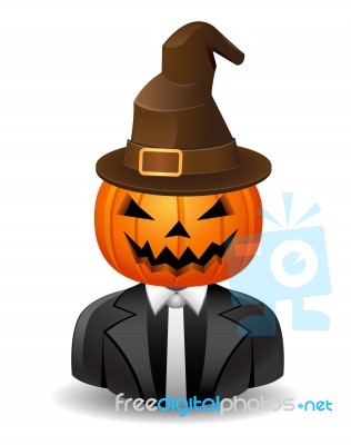 Halloween Man Stock Image