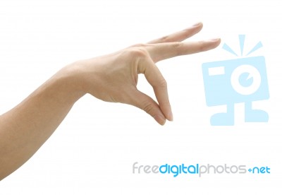 Hand Gesture Stock Photo