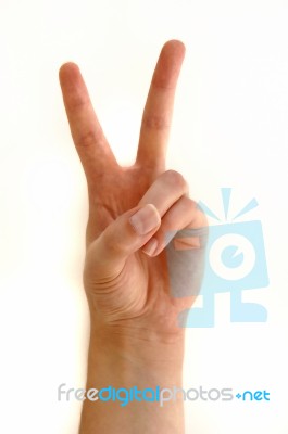 Hand Sign Stock Photo