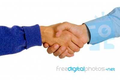 Handshake Stock Photo