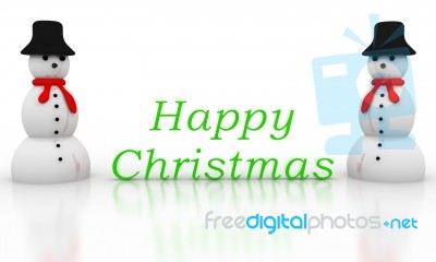 Happy Christmas Stock Image