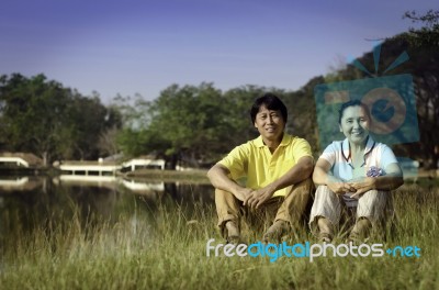 Happy Couple Stock Photo