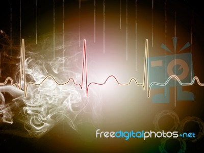 Heart Beat Picture Stock Image
