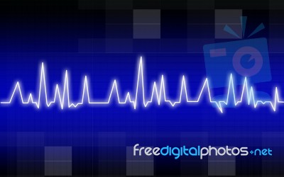 Heart Pulse Stock Image