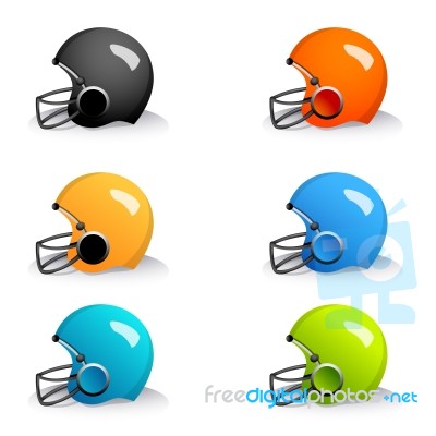Helmet Icon Stock Image