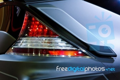 Honda Ts-1x's Tail Light Stock Photo