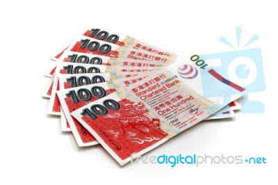Hong Kong Dollars Stock Photo