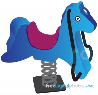 Horse Toy  Stock Image
