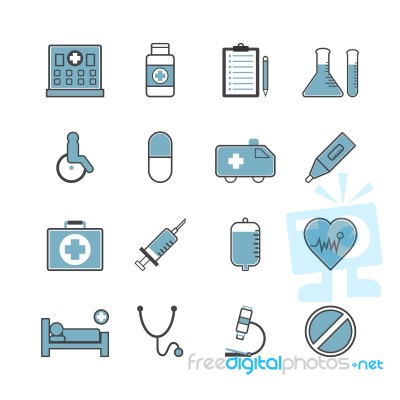 Hospital Icon Stock Image
