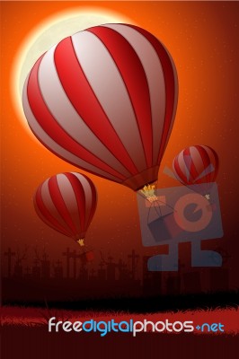 Hot Air Balloon Stock Image