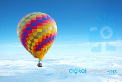 Hot Air Balloon Stock Photo