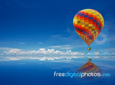 Hot Air Balloon Stock Photo
