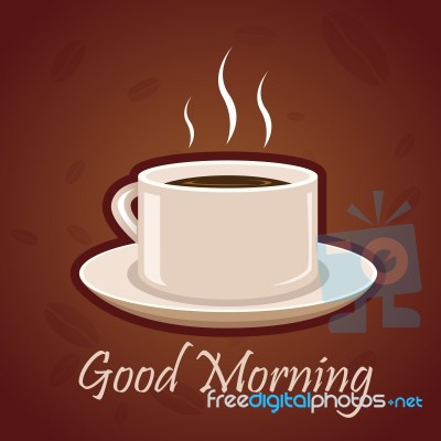 Hot Coffee Stock Image