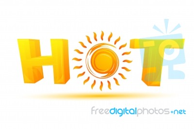 Hot Sun Stock Image
