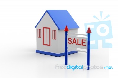 House For Sale Stock Image