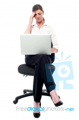 I Accidentally Made A Blunder, Oh Crap! Stock Photo