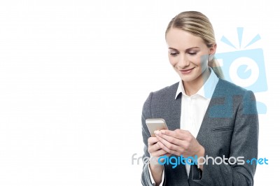 I Am Happy To See Your Text Stock Photo