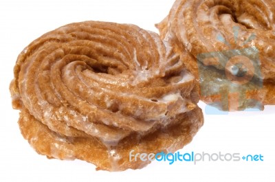 Iced Pastries Stock Photo