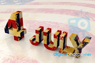 Independence Day 4 Of July Stock Image