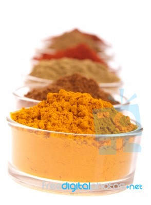 Indian Spices Stock Photo