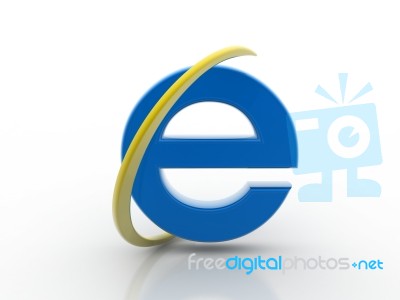 Internet Explorer Icon Stock Image