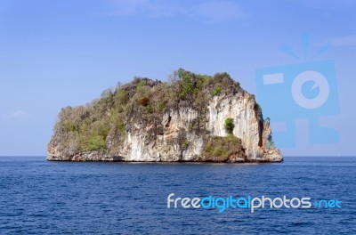 Island Of Phang Nga National Park In Thailand Stock Photo