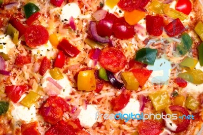 Italian Pizza Stock Photo