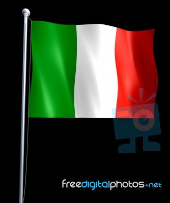 Italy Flag Stock Image