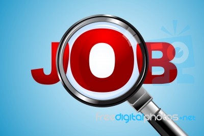 Job Search Stock Image