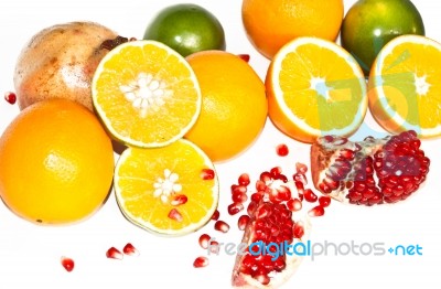 Juicy Fruits Stock Photo