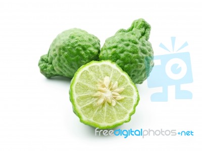 Kaffir Limes Stock Photo