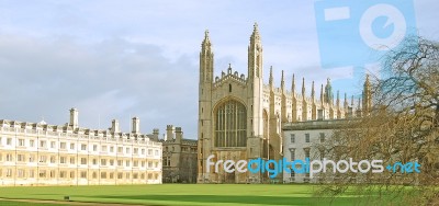 Kings College Stock Photo