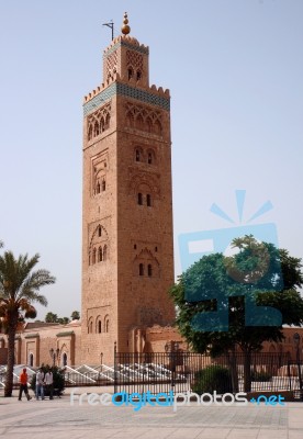 Koutoubia Mosque, Marrakech Stock Photo