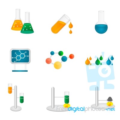 Laboratory Icon Stock Image