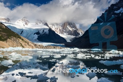 Laguna Torre Stock Photo