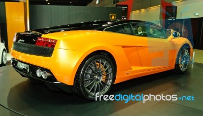 Lamborghini Gallardo Lp560-2 Stock Photo