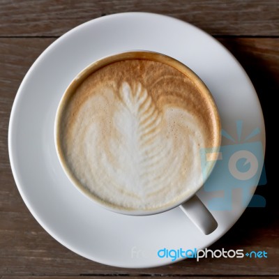 Latte Stock Photo
