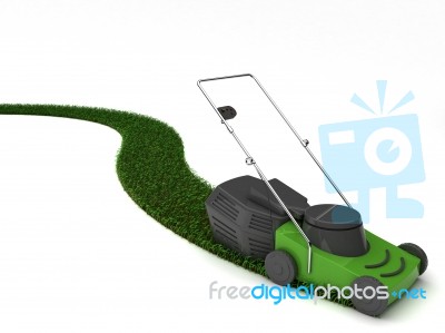 Lawnmower Stock Image