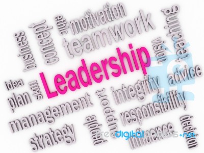 Leadership Skill Concept, 3d Imagen Stock Image
