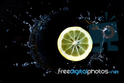 Lemon Fruit Stock Photo