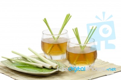 Lemongrass Drink Stock Photo